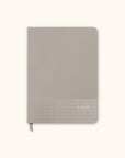 2025 Dots on Dove Gray Large Dual-Textured Planner