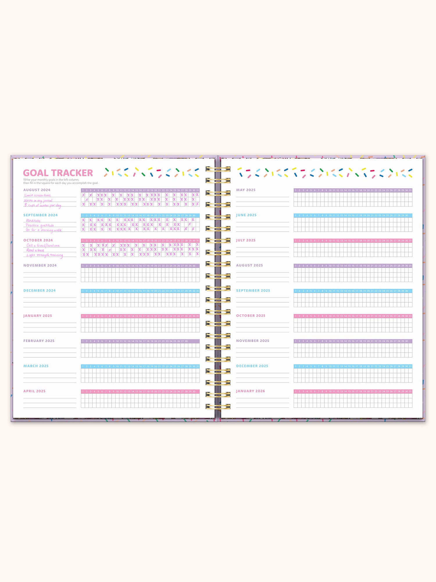 2025 tokidoki Donutella XL Spiral Planner