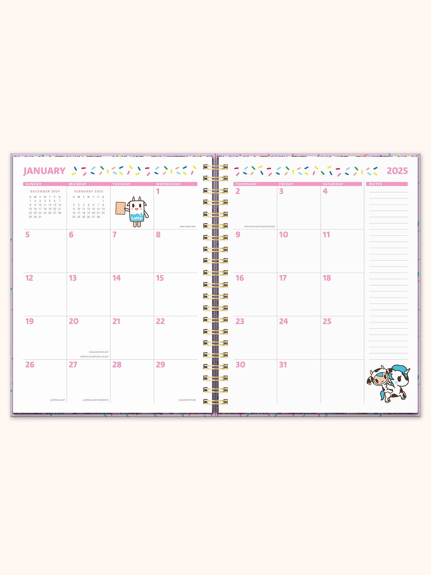 2025 tokidoki Donutella XL Spiral Planner