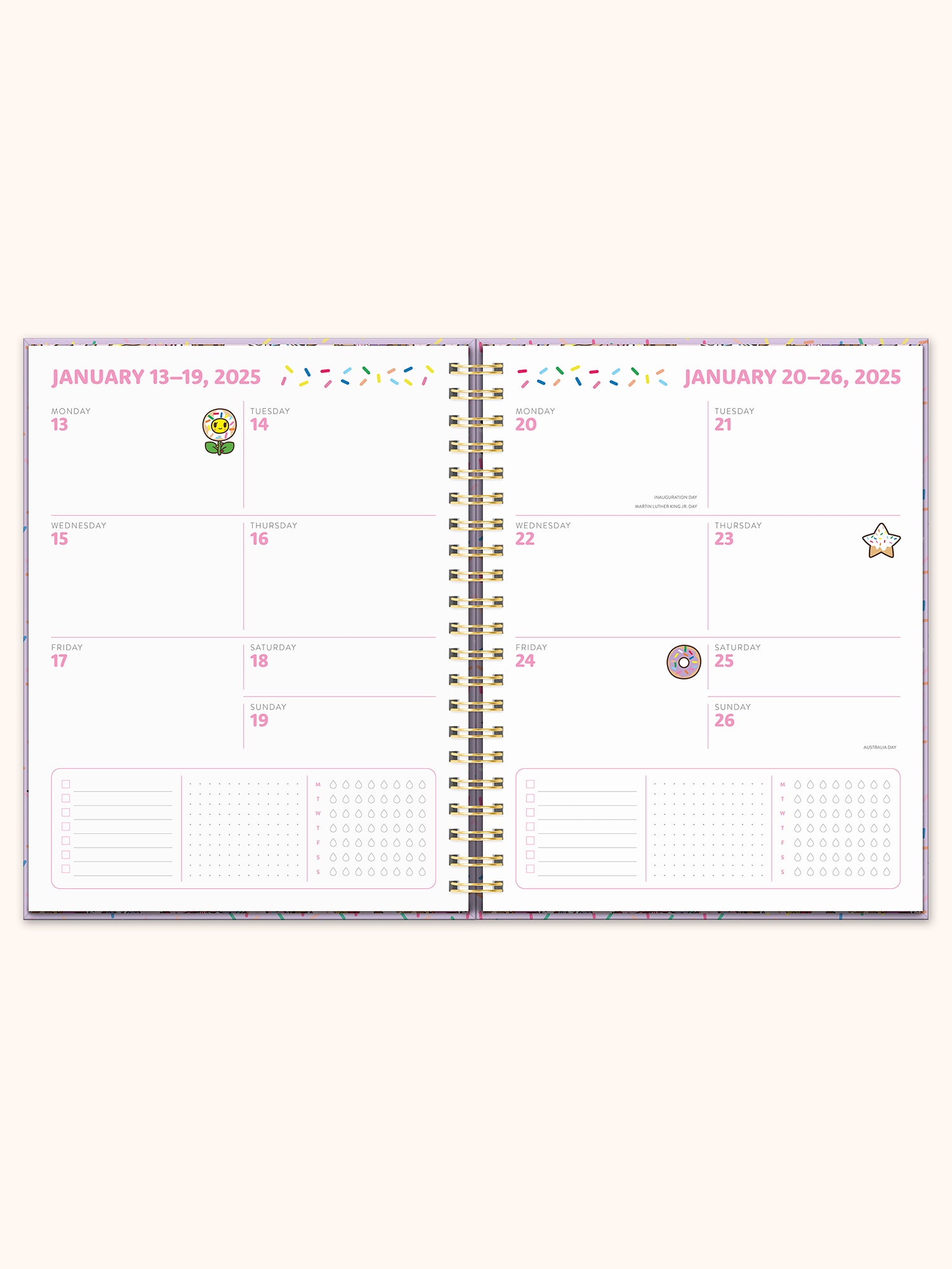 2025 tokidoki Donutella XL Spiral Planner