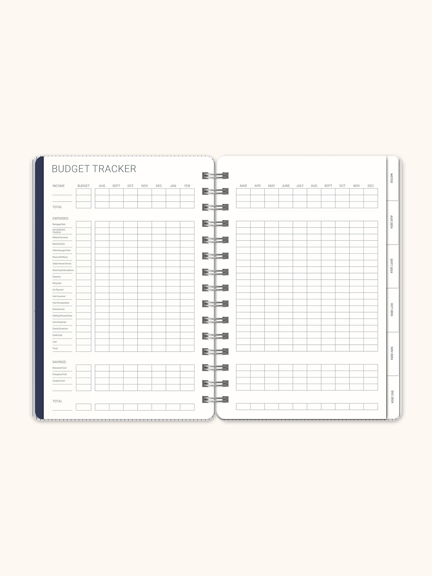 2025 Oxford Blue Agatha Planner