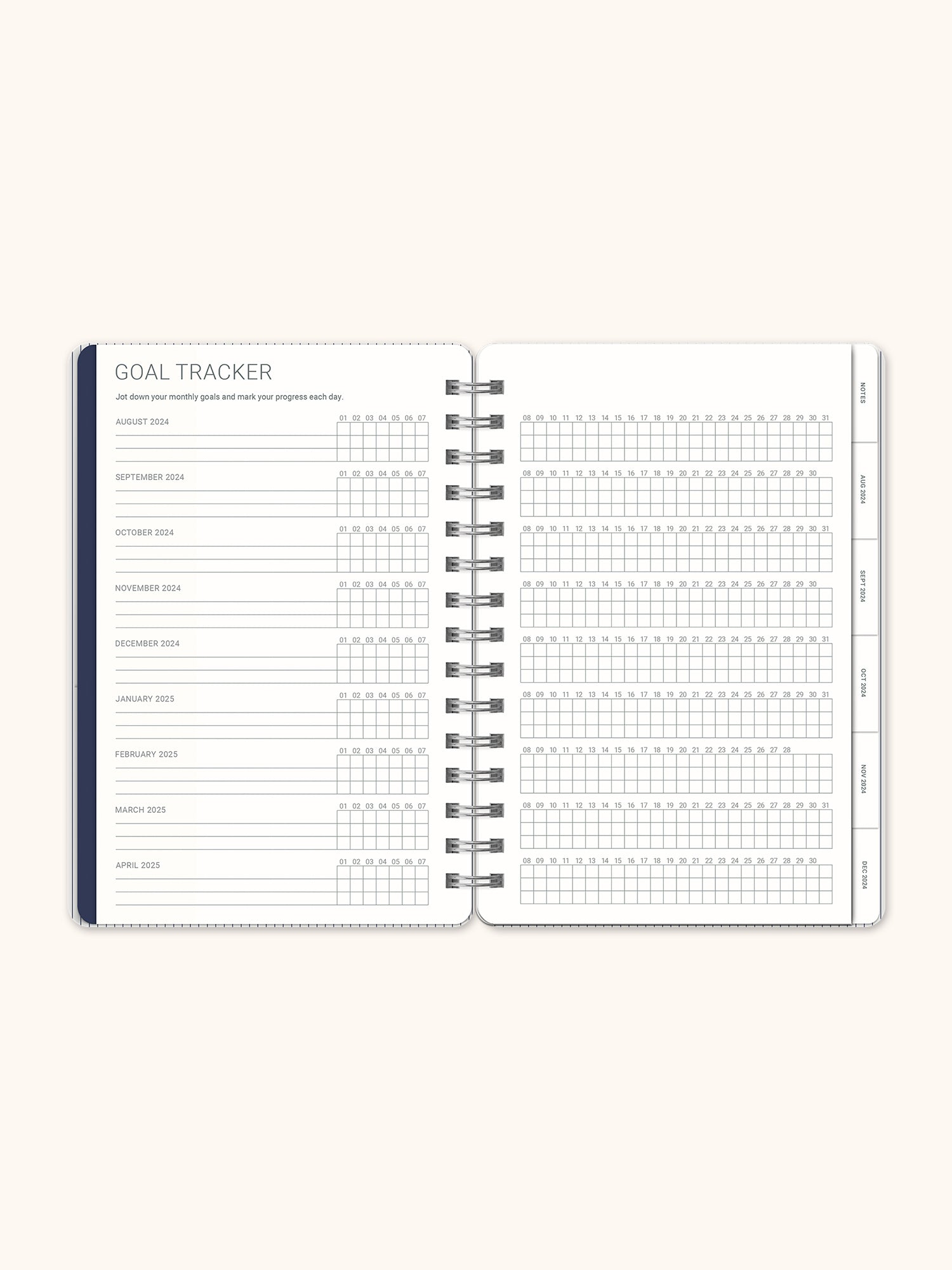 2025 Oxford Blue Agatha Planner