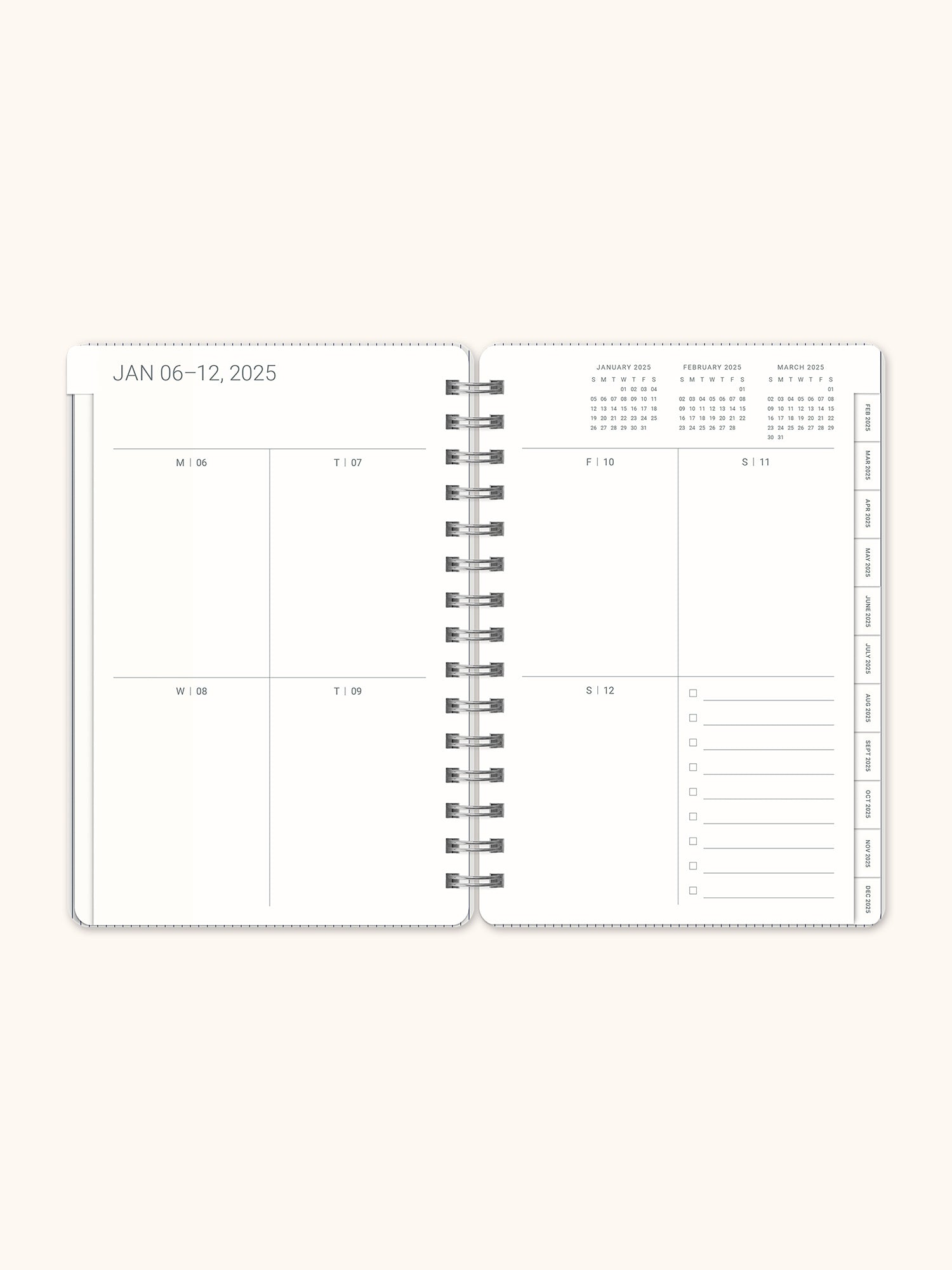 2025 Oxford Blue Agatha Planner