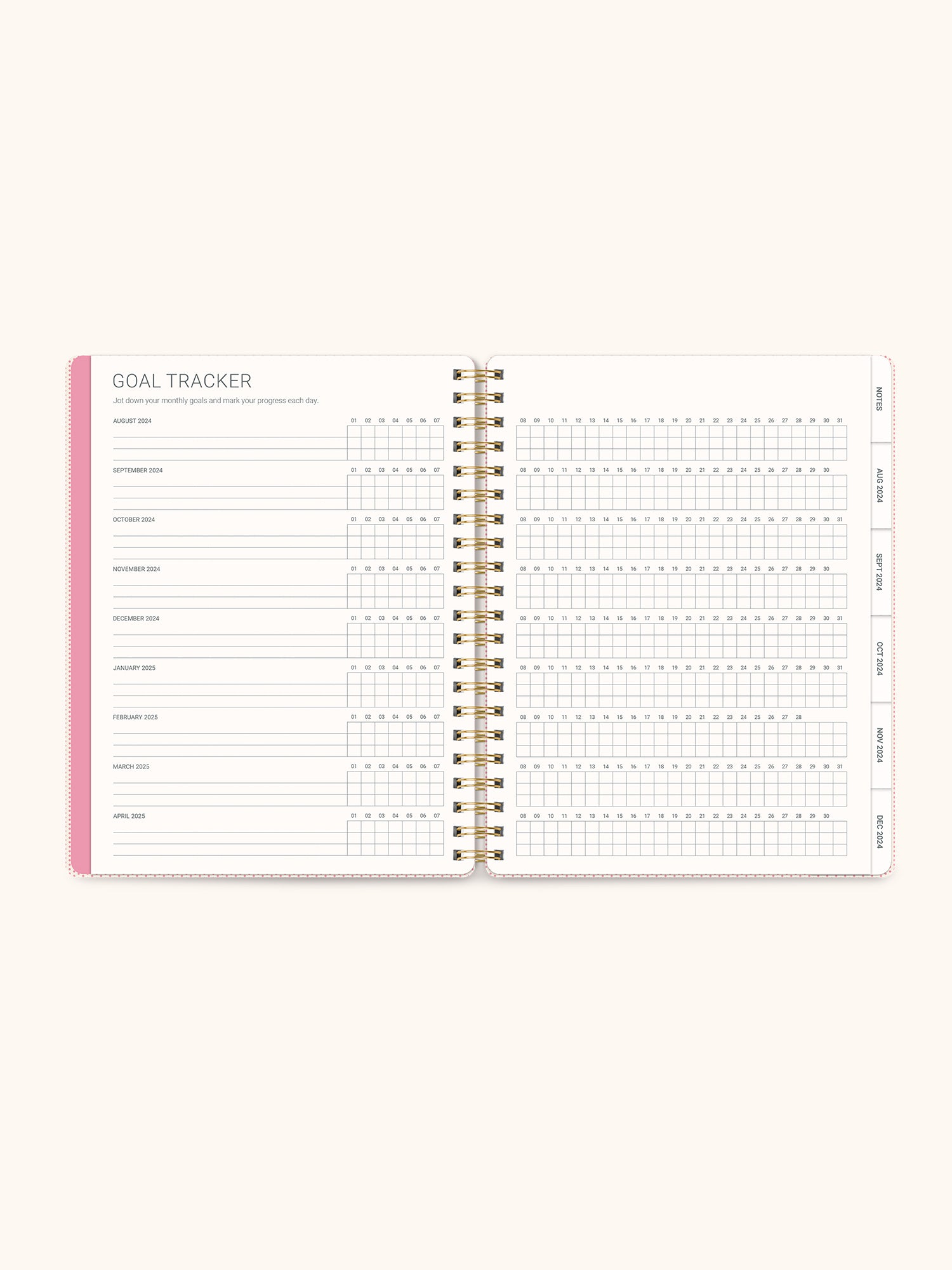 2025 Lazy Daisies Blue Baxter Planner