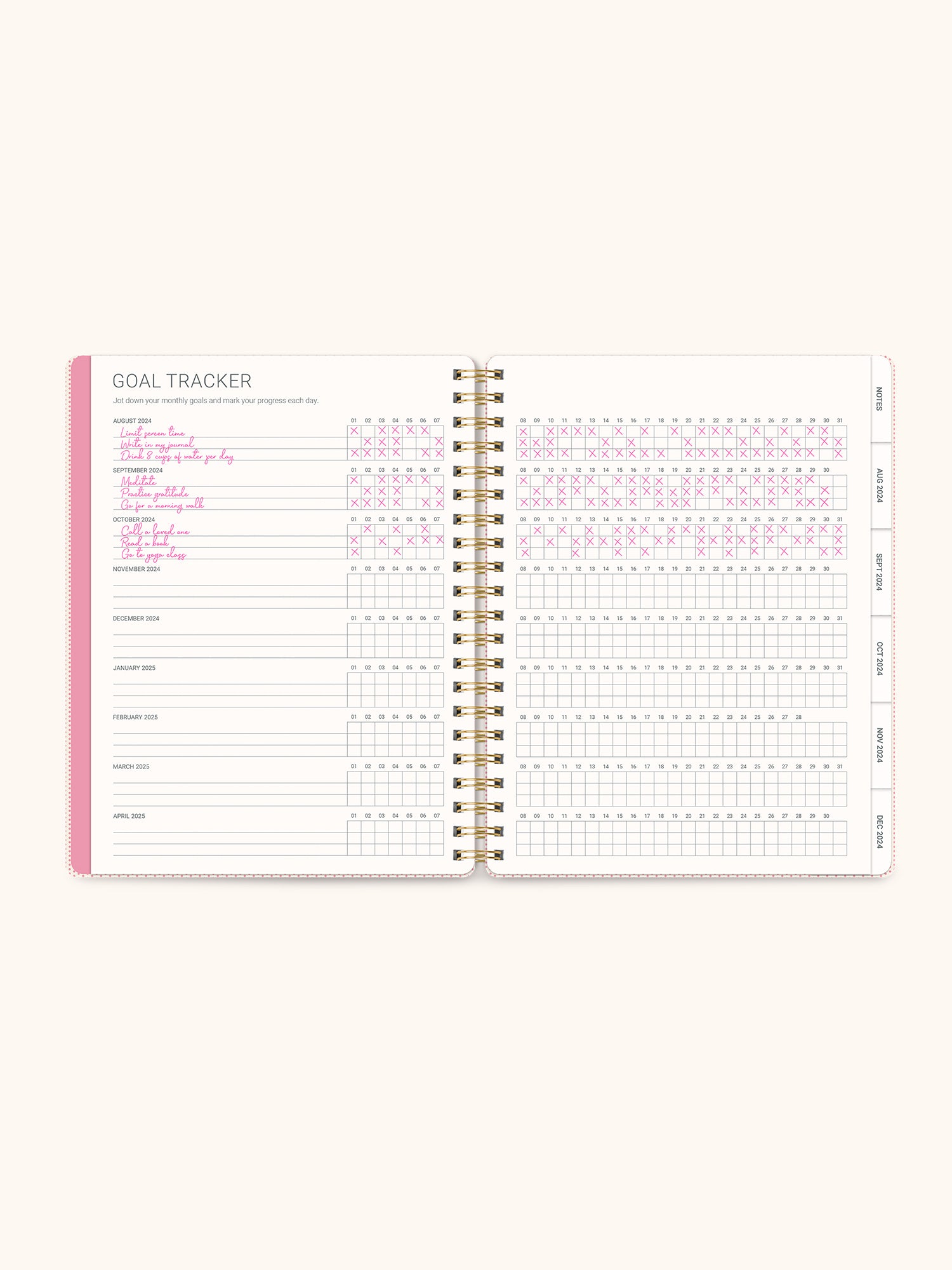 2025 Lazy Daisies Blue Baxter Planner