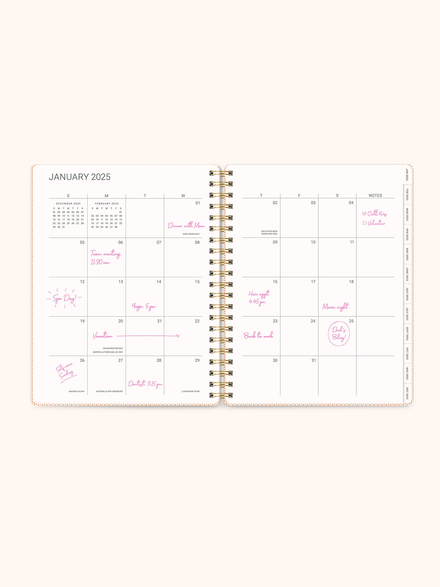 2025 Endless Summer Baxter Planner