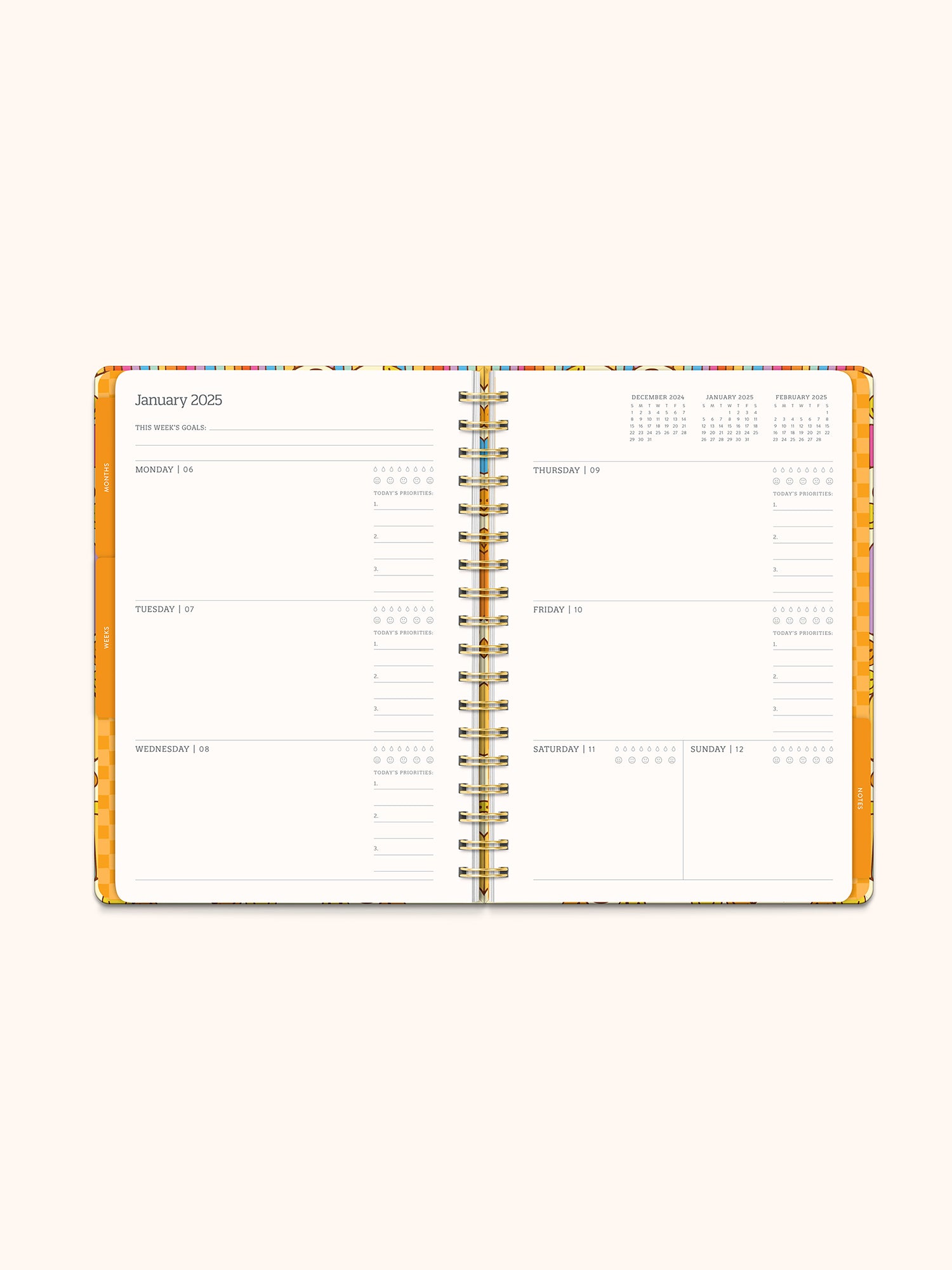 2025 Good Times Tri-Tab Planner