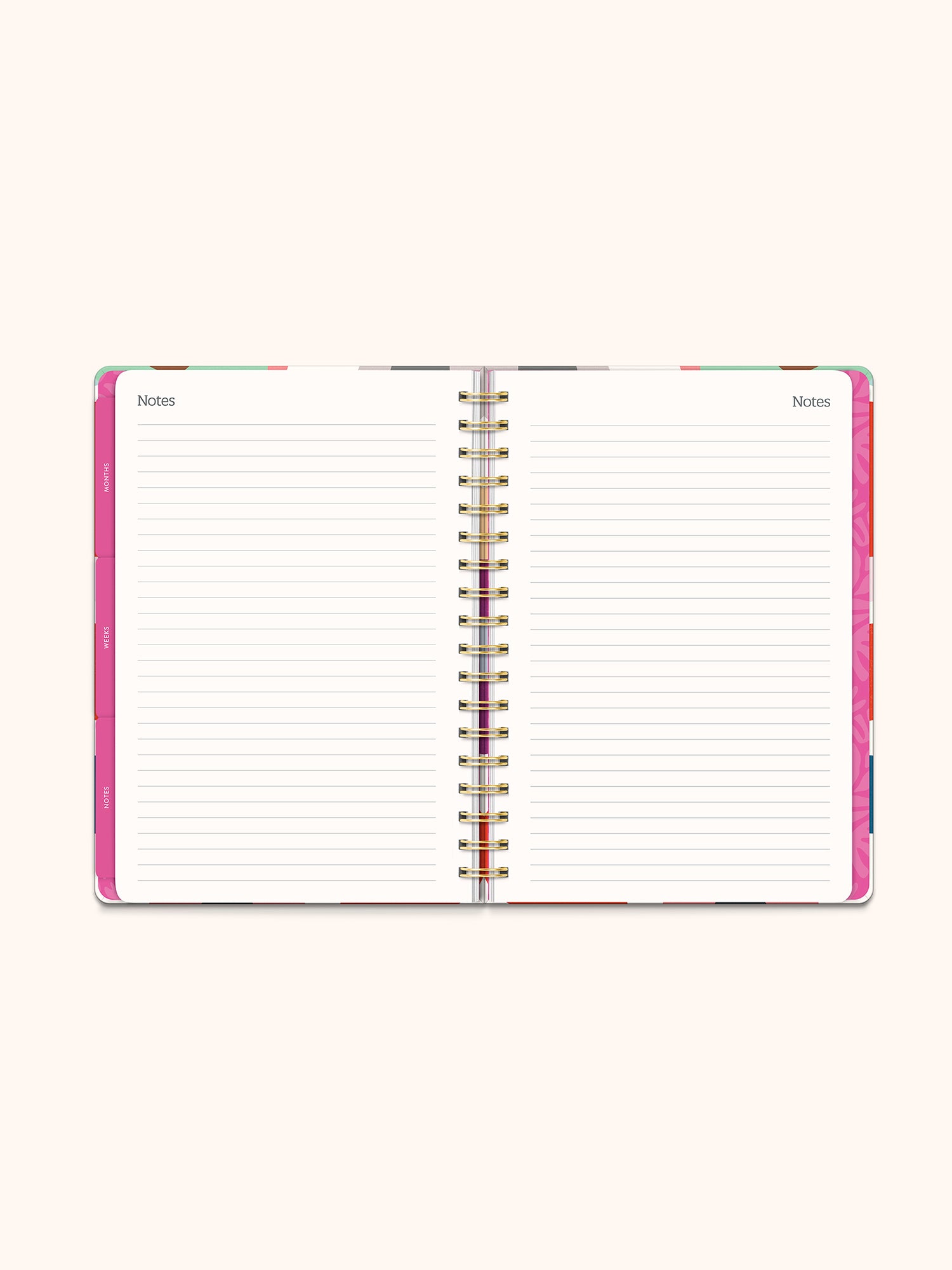 2025 Summer Poppies Tri-Tab Planner