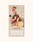 2026 Elvgren: Pin-Up Girls 12" x 12" Wall Calendar