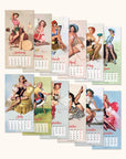 2026 Elvgren: Pin-Up Girls 12" x 12" Wall Calendar