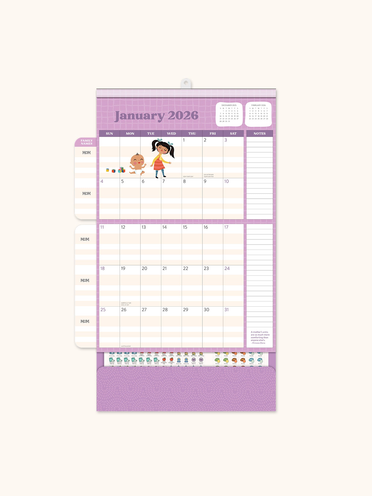 2026 Mom Do It All Wall Calendar