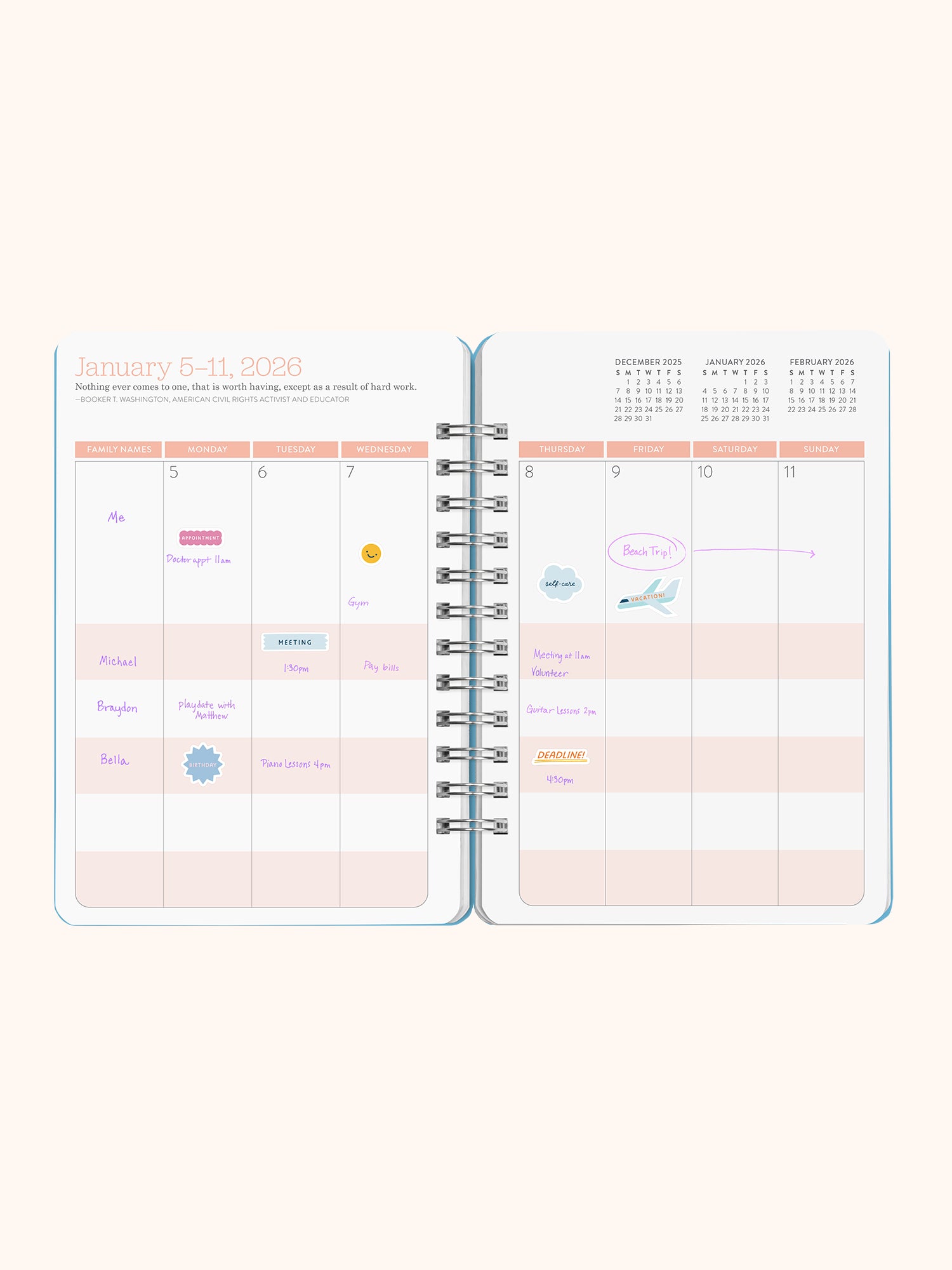 2026 Doggone Cute Do It All Planner