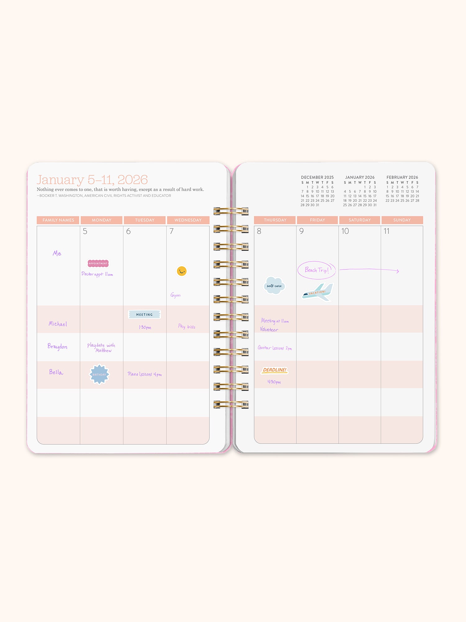 2026 Bella Flora Do It All Planner