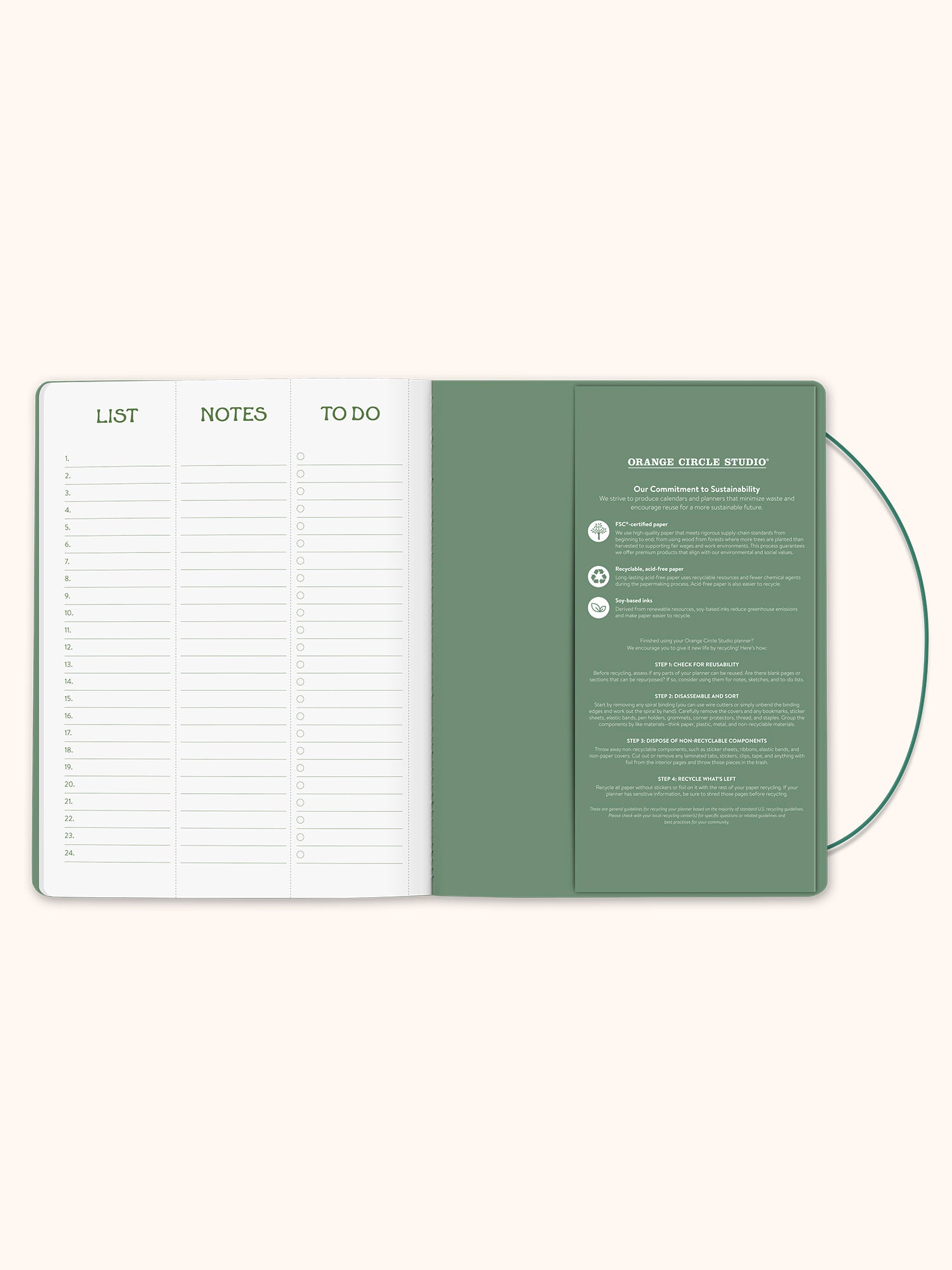 2026 Fruit &amp; Flora Just Right Monthly Planner