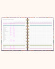 2026 Secret Garden Extra-Large Spiral Planner