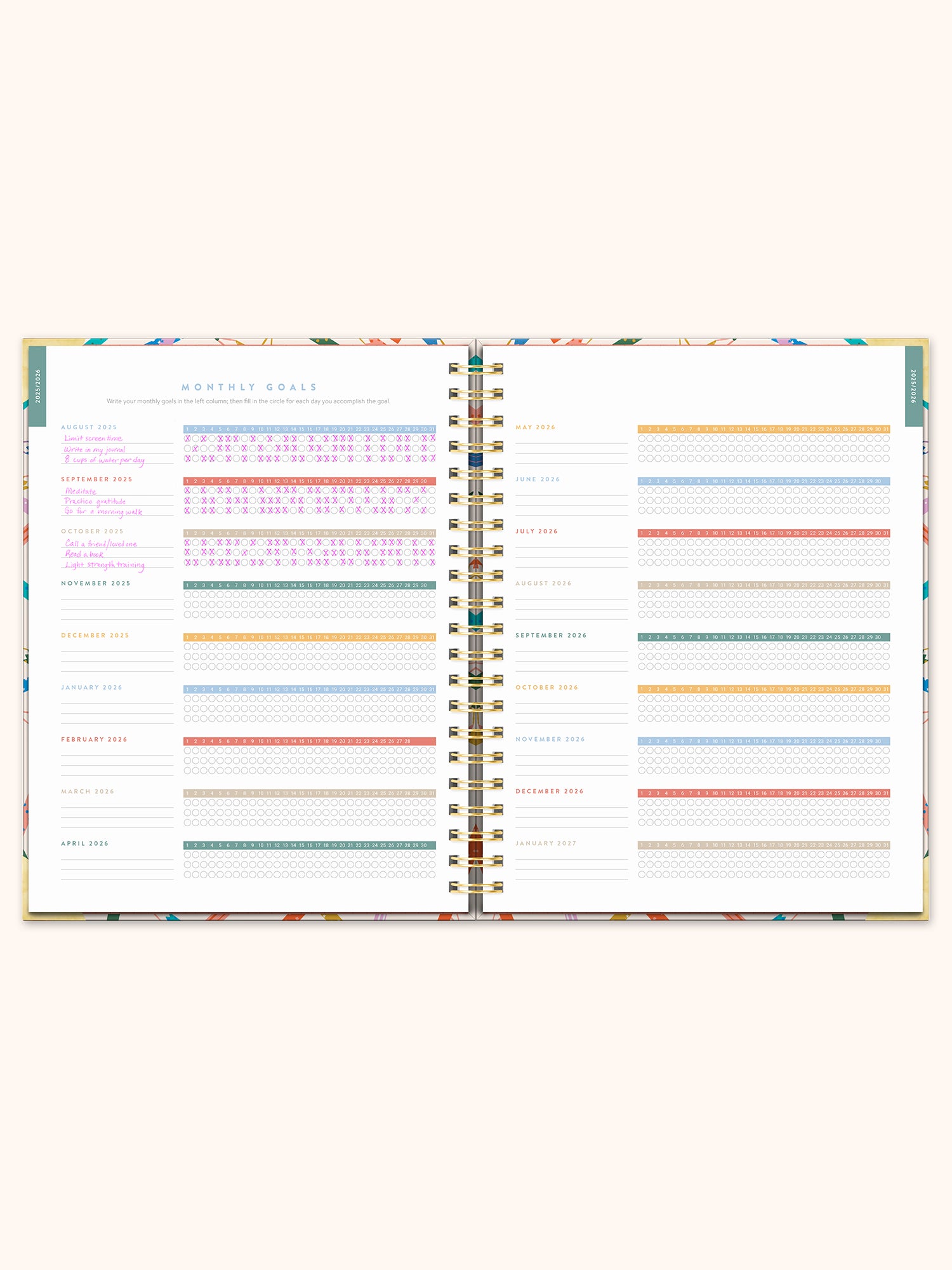 2026 Make Your Mark Deluxe Extra-Large Spiral Planner