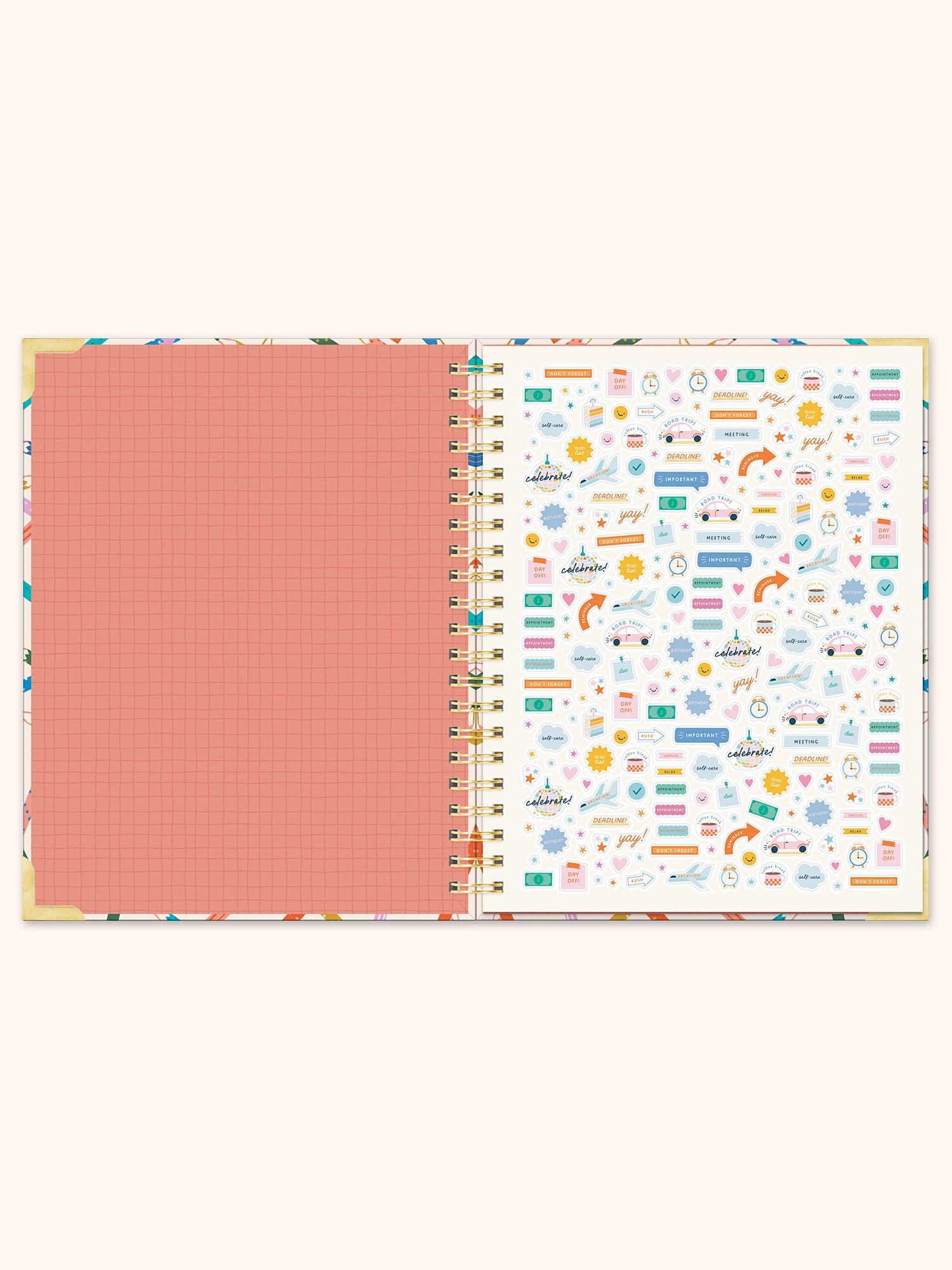 2026 Make Your Mark Deluxe Extra-Large Spiral Planner