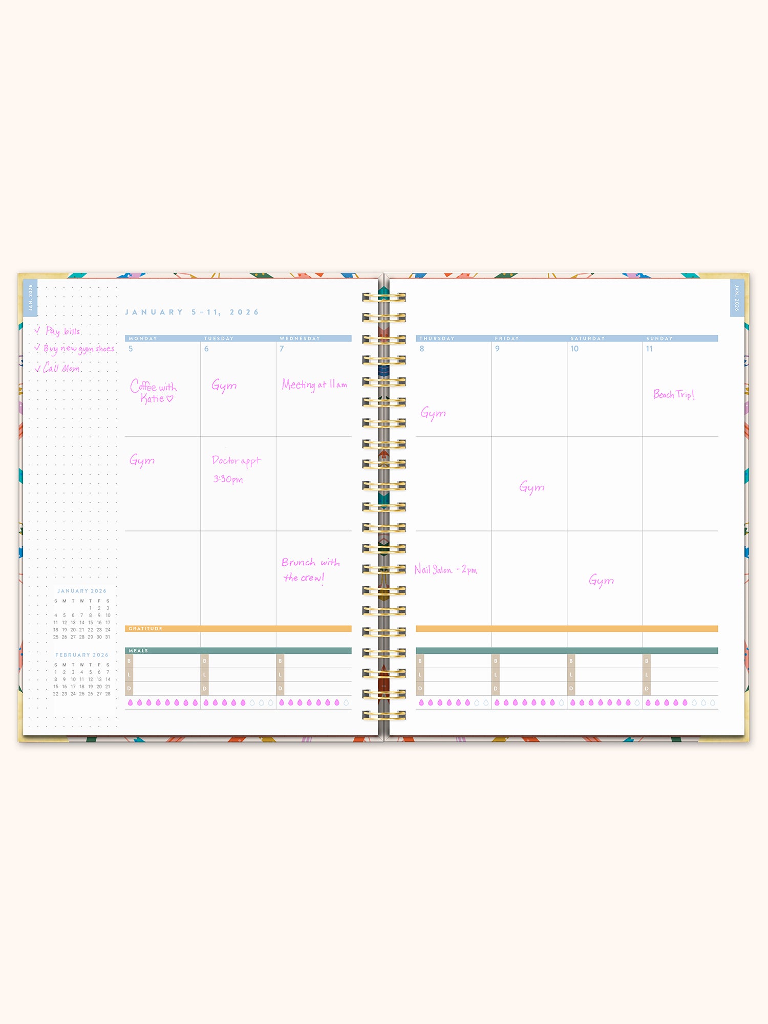 2026 Make Your Mark Deluxe Extra-Large Spiral Planner