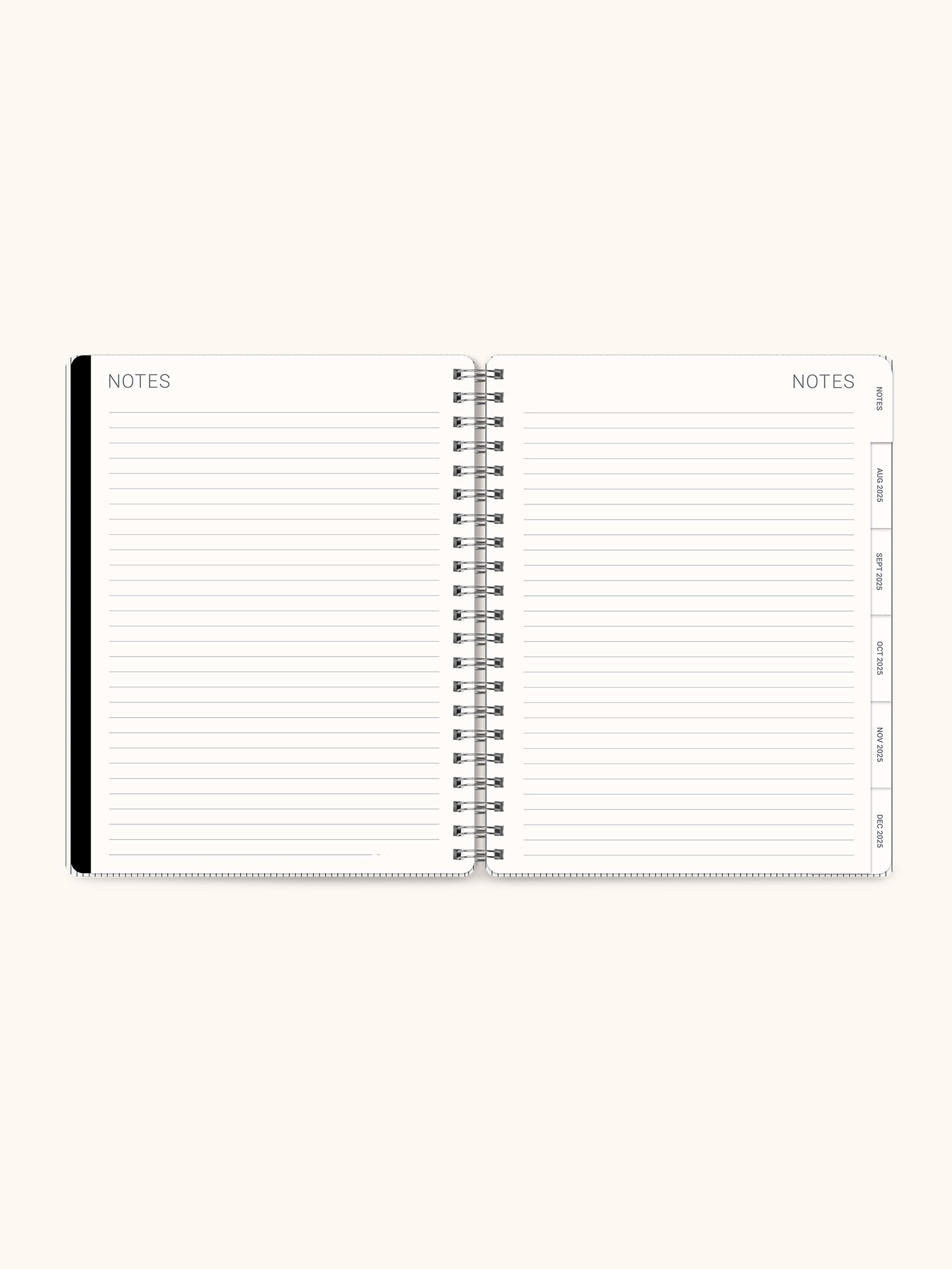 2026 Midnight Black Baxter Planner