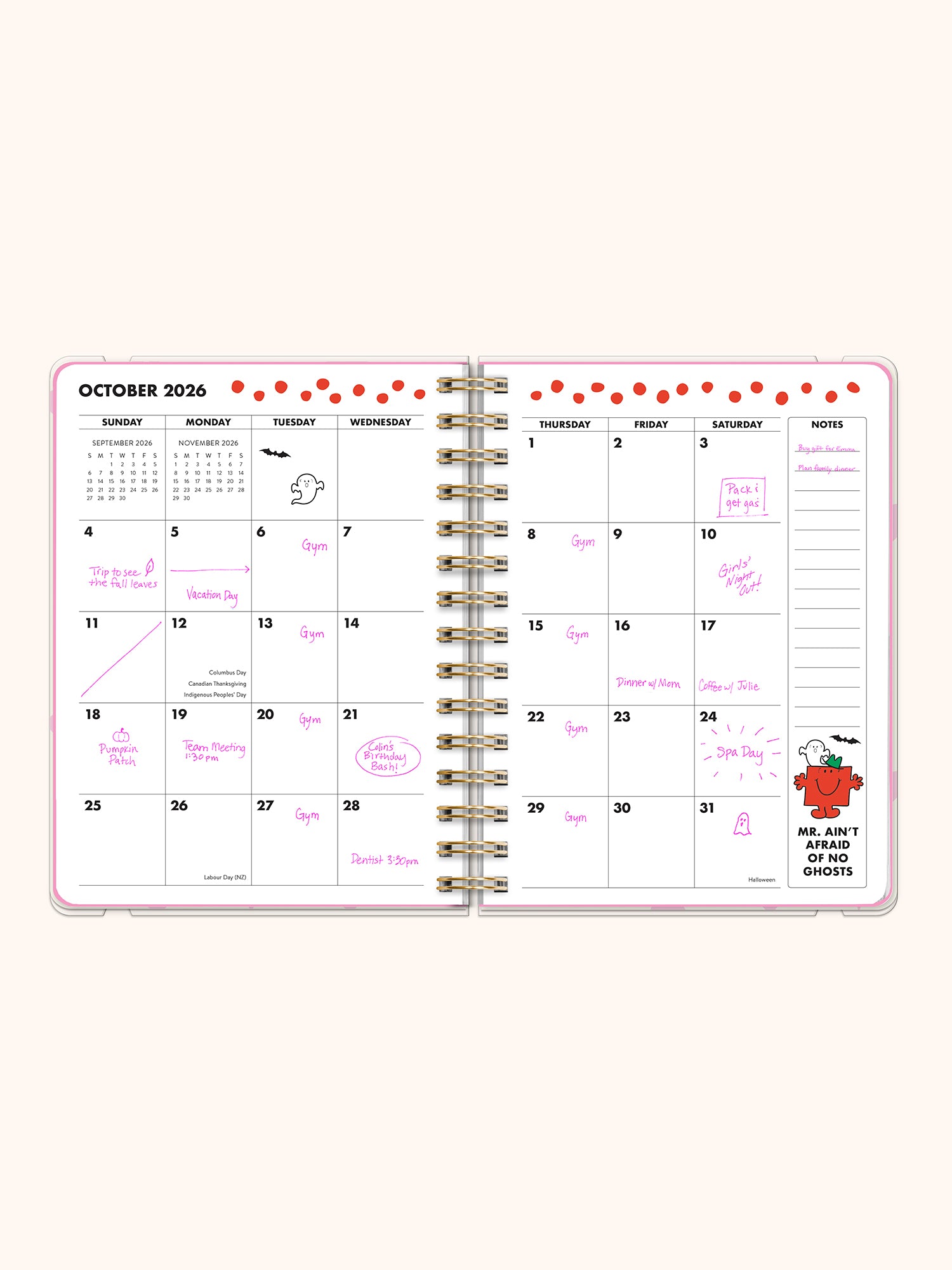 2026 Little Miss See You There Deluxe Compact Flexi Planner