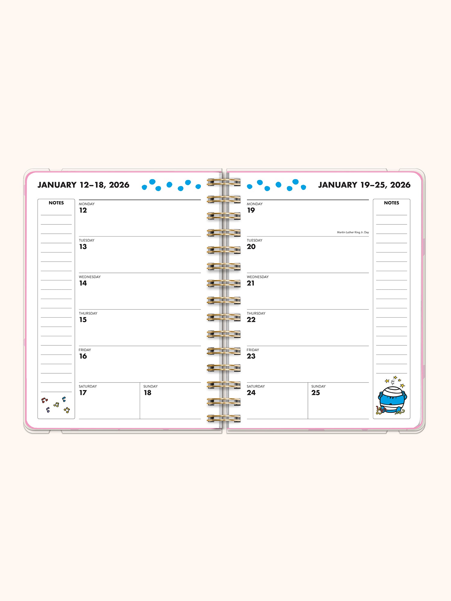 2026 Little Miss See You There Deluxe Compact Flexi Planner