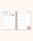 2026 Hello Kitty Playful Pink Deluxe Compact Flexi Planner