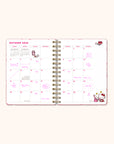 2026 Hello Kitty Playful Pink Deluxe Compact Flexi Planner