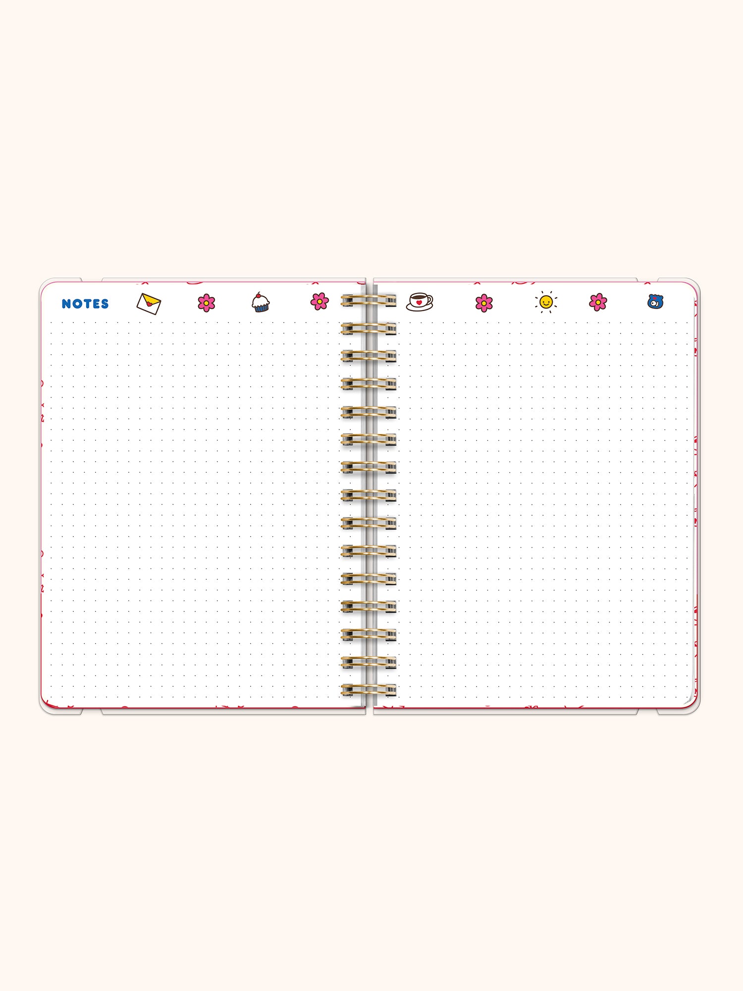 2026 Hello Kitty Playful Pink Deluxe Compact Flexi Planner