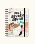 2026 Squishmallows Squish Squad Deluxe Compact Flexi Planner