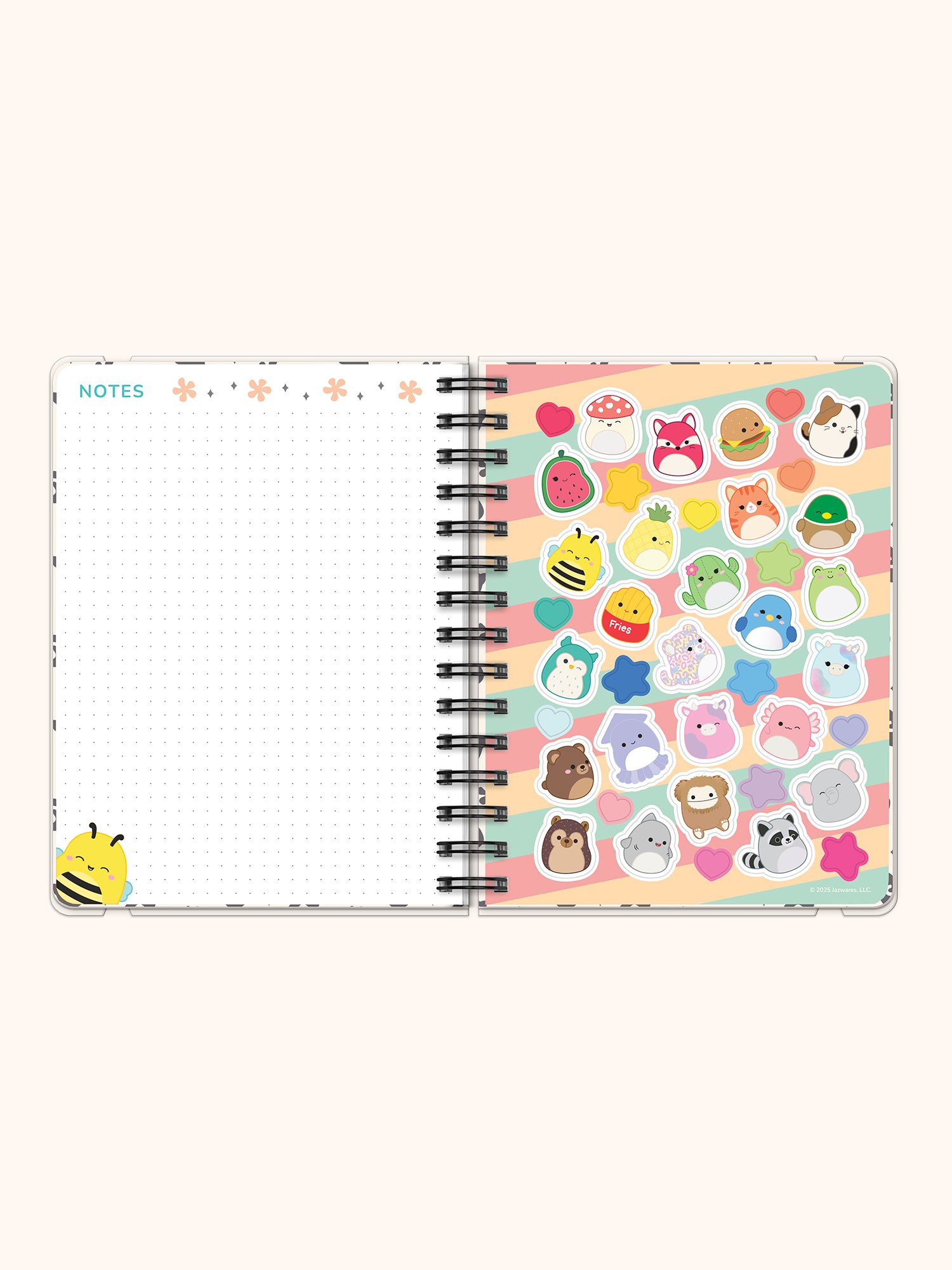 2026 Squishmallows Squish Squad Deluxe Compact Flexi Planner