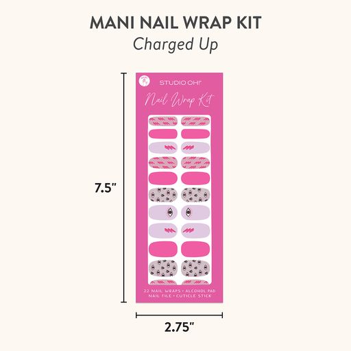 Charged Up Mani Nail Wrap Kit