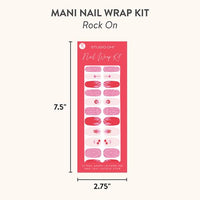 Rock on Mani Nail Wrap Kit