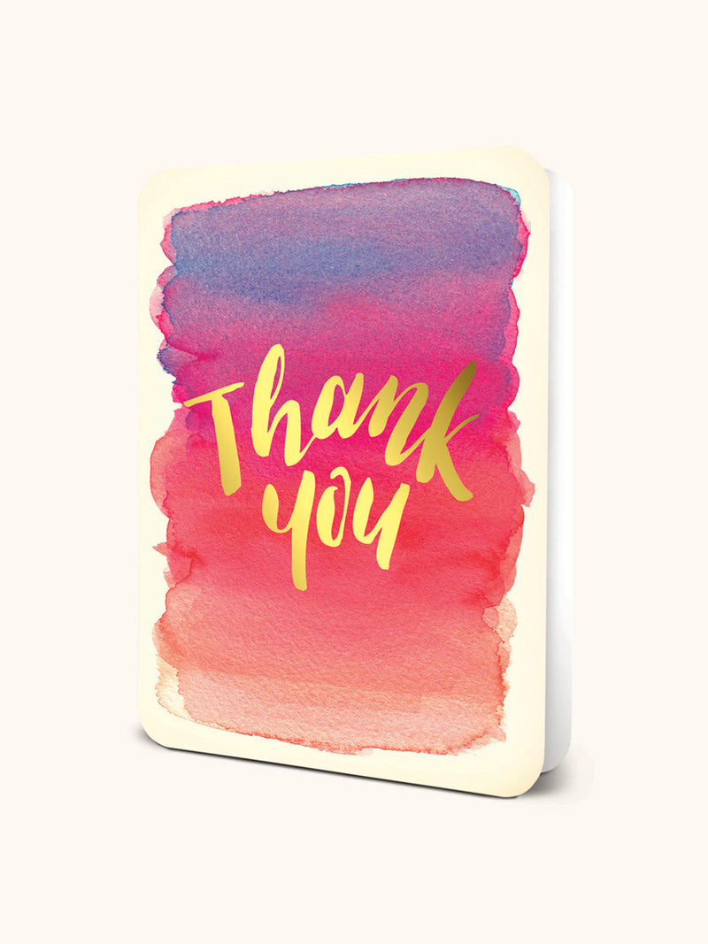 Thank You Deluxe Greeting Card