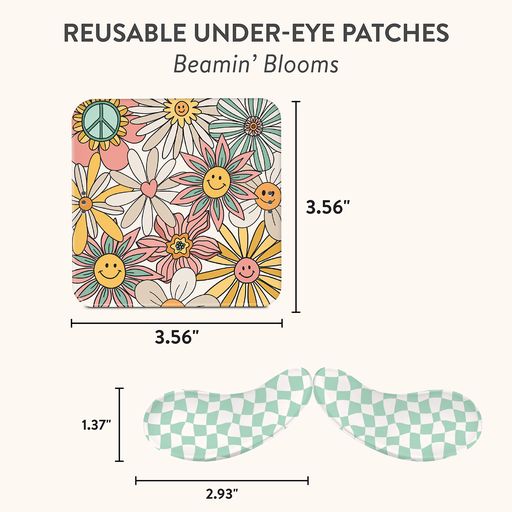 Beamin' Blooms Reusable Under-Eye Patches