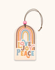 Love Joy Peace Rainbow Car Air Freshener