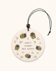 Don't Worry Bee Happy Car Air Freshener