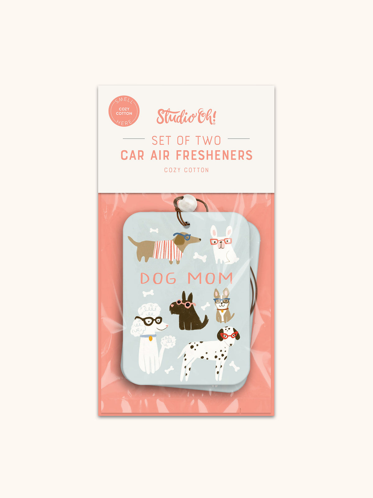 Dog Mom Car Air Freshener