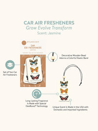 Grow Evolve Transform Car Air Freshener