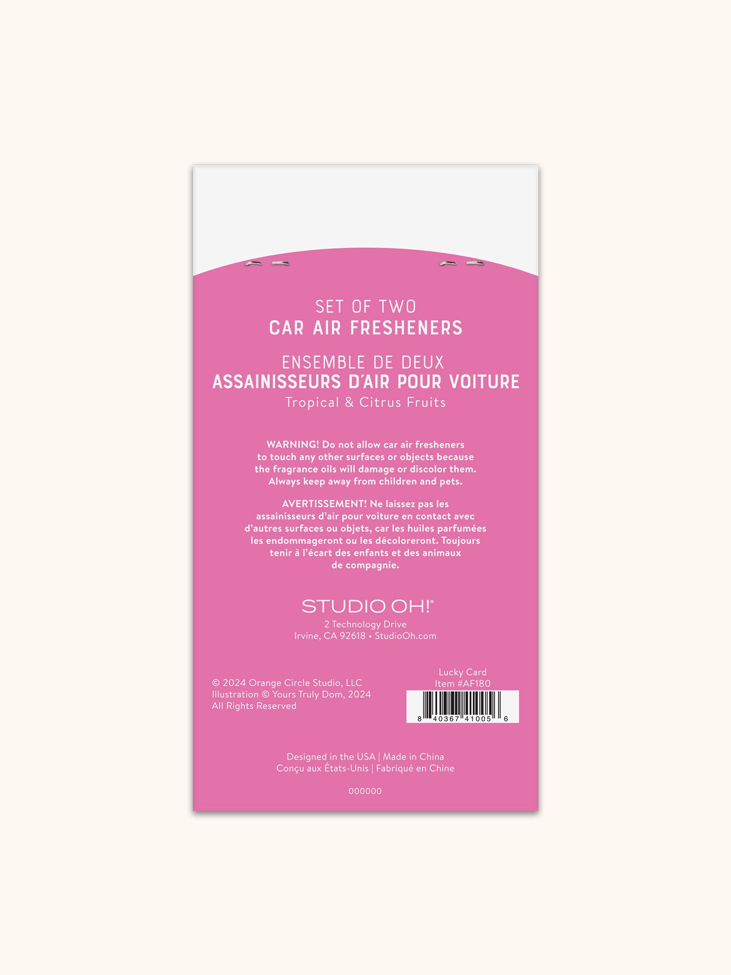 Lucky Card Air Freshener – Studio Oh!