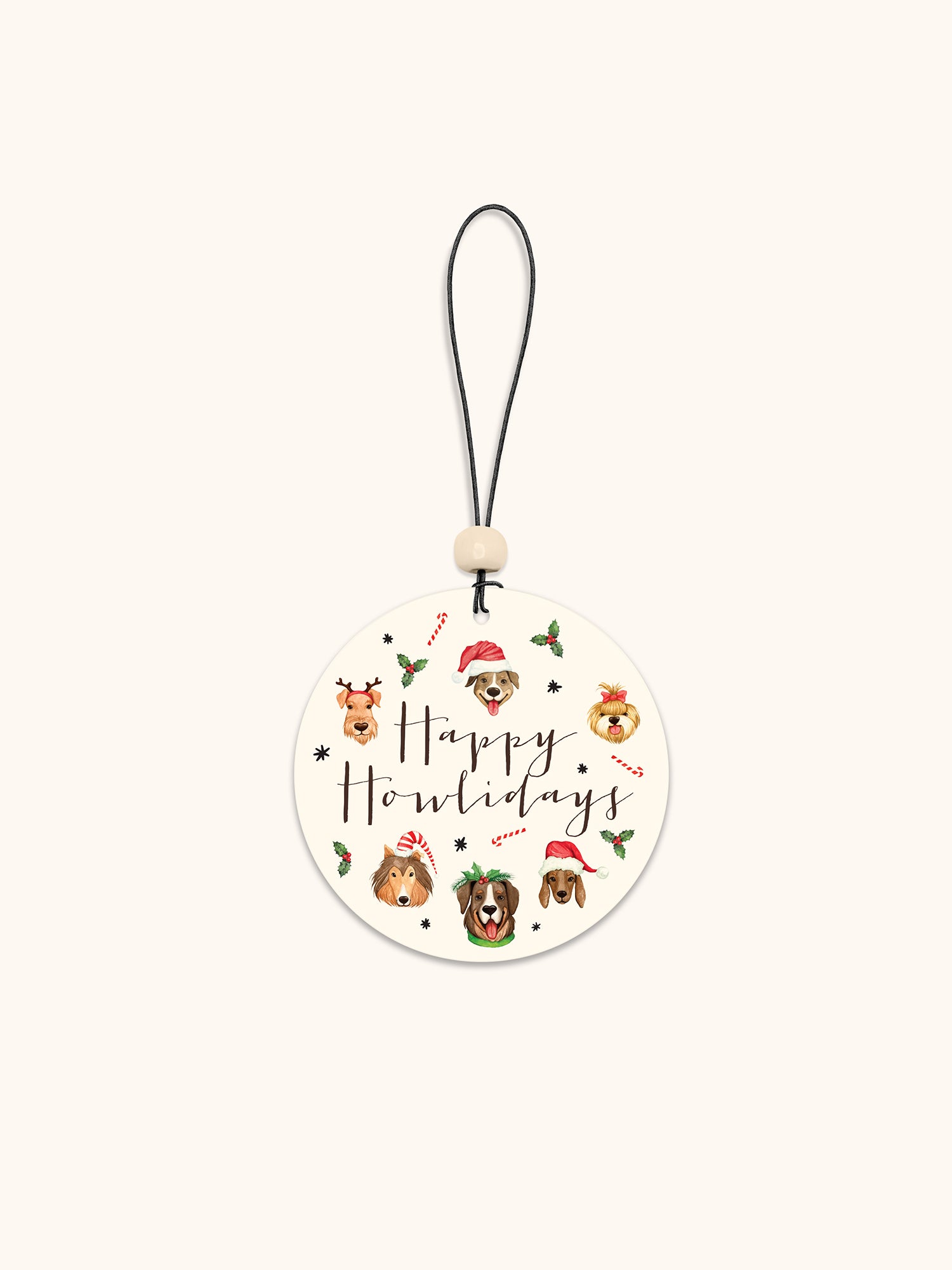 Happy Howlidays Car Air Freshener