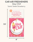 Stay Chill Car Air Freshener