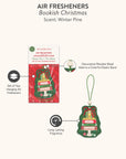 Bookish Christmas Air Fresheners