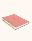 Current Mood (Coral Pink) Agatha Notebook