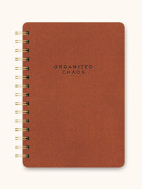 Organized Chaos (Cinnamon Brown) Agatha Notebook