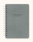 Organized Chaos (Gorgeous Gray) Agatha Notebook