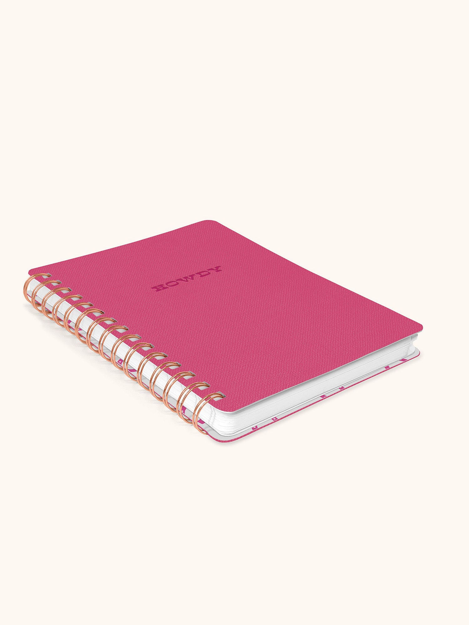 Howdy (Pink Punch) Agatha Notebook