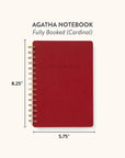 Fully Booked (Cardinal) Agatha Notebook