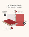 Fully Booked (Cardinal) Agatha Notebook