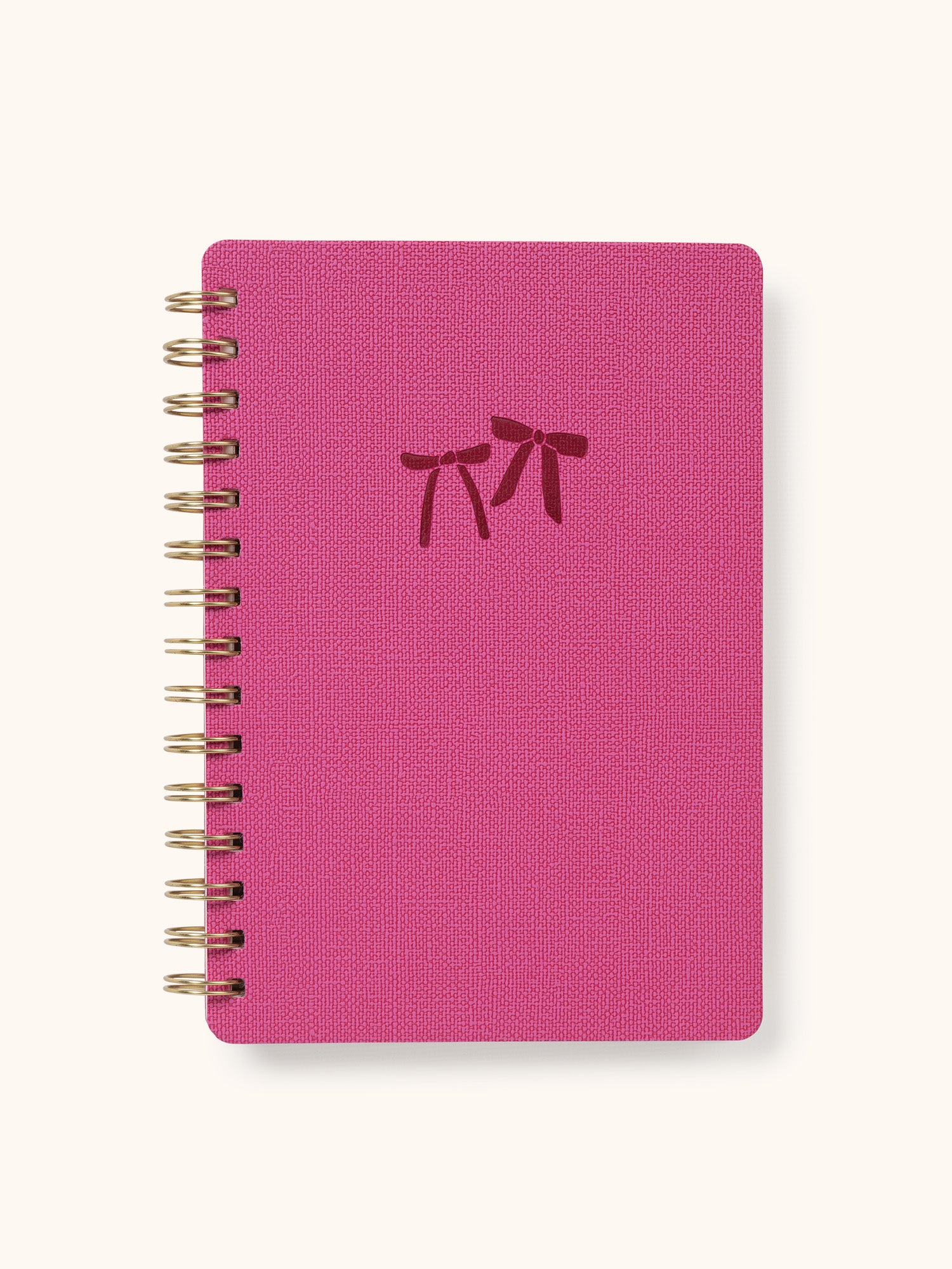 Put a Bow on It (Pink Punch) Agatha Notebook