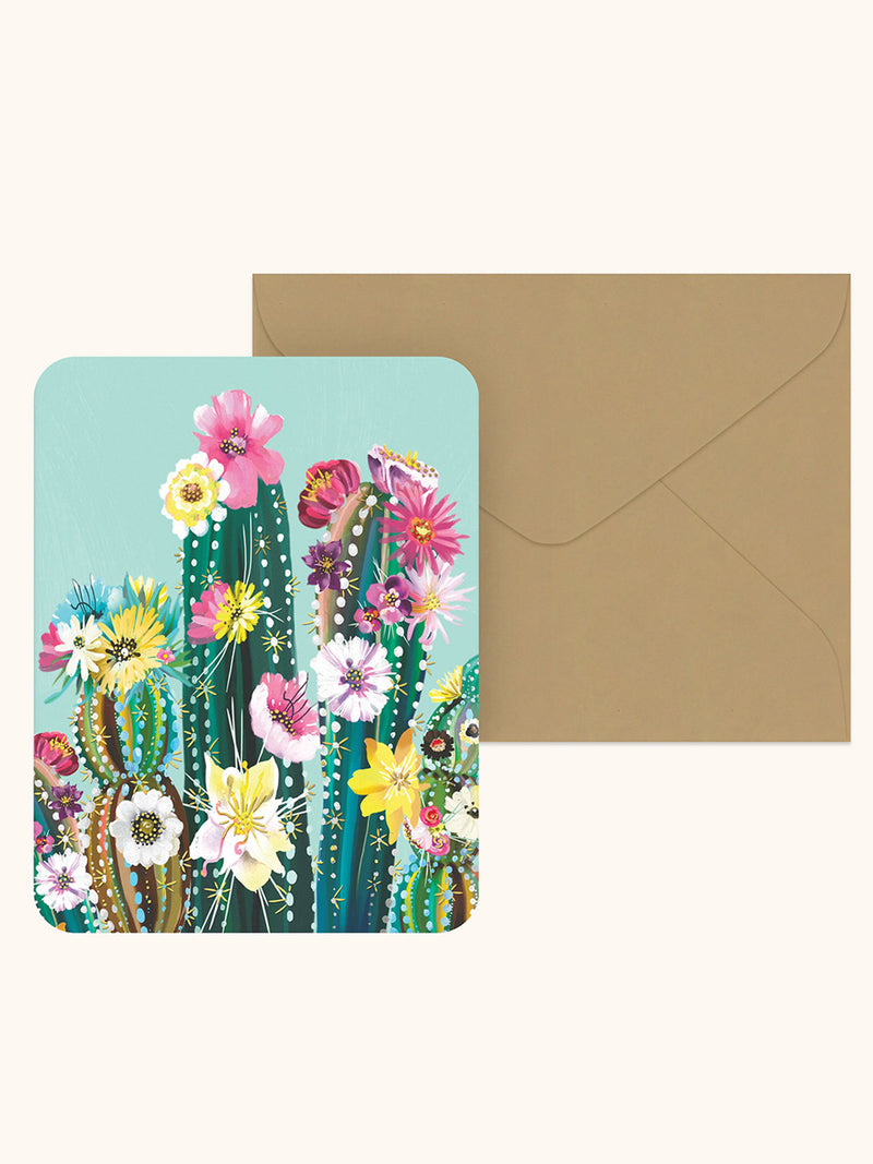 Desert Blossoms Artisan Note Cards